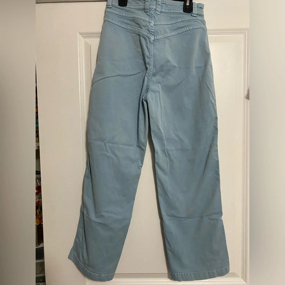 Free People: We the Free High Rise Wide Leg Cropped Pants - Picture 2 of 4